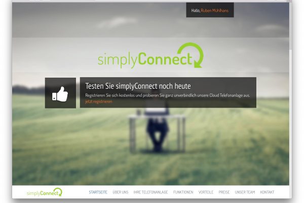 simplyConnect – Virtuelle Telefonanlage